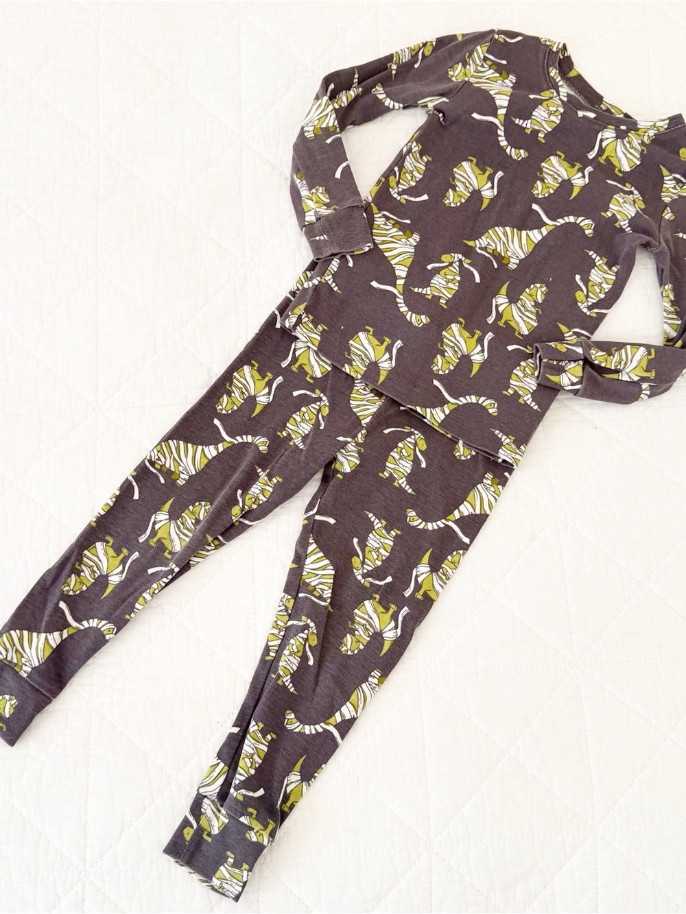 3T Kids Tommy Bahama Mummy Dinosaur Pajama Set Halloween